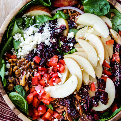 Apple Salad With Apple Poppy Seed Vinaigrette