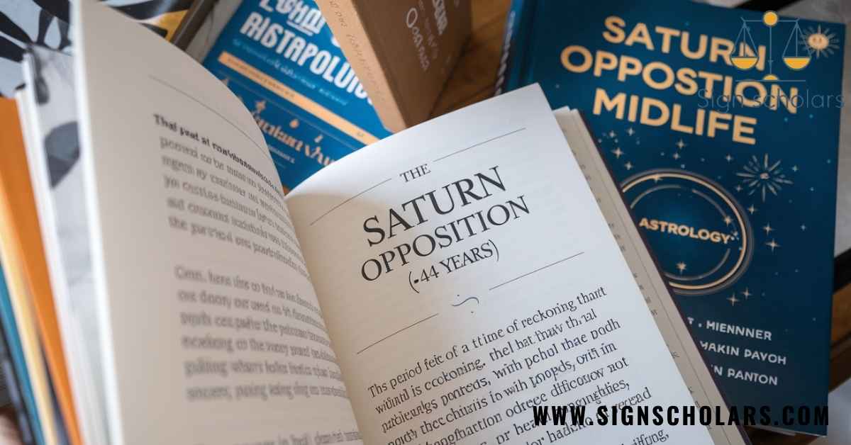 The Saturn Opposition (~44 Years)