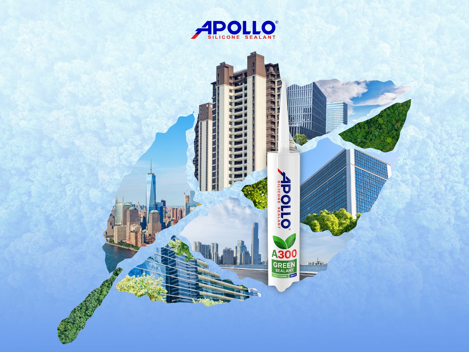 Apollo Green Sealant A300 - Giải pháp tiên phong trong xu hướng chất trám xanh