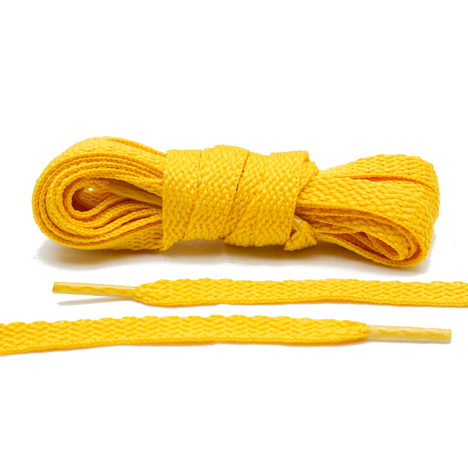 yellow Flat Laces