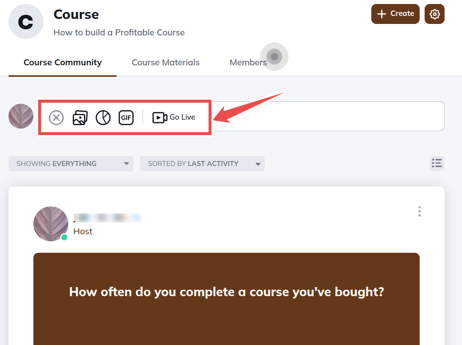 content formats to engage your members in Mighty Networks.