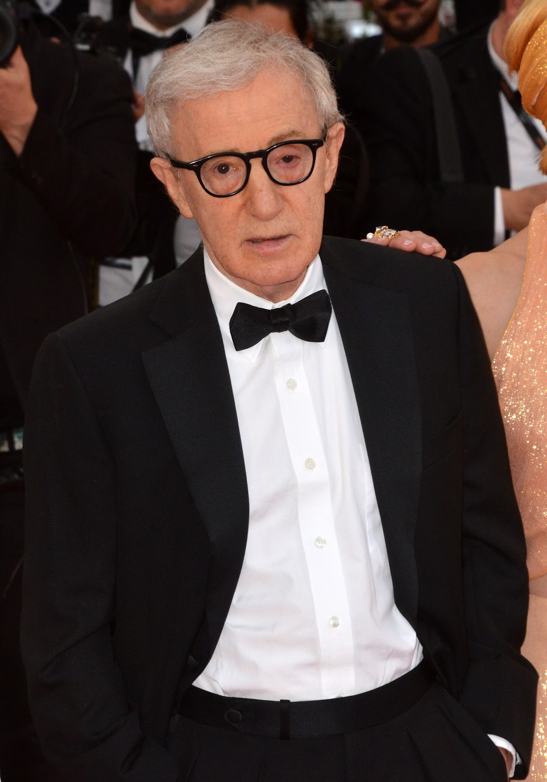 Woody Allen attends the "Irrational Man" premiere during the 68th annual Cannes Film Festival in Cannes, France, on May 15, 2015. | Source: Getty Images