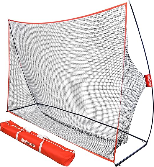 Go Sports Golf Practice Hitting Net  in black and red colour