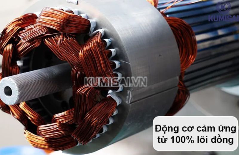 Động cơ cảm ứng 100% từ lõi đồng