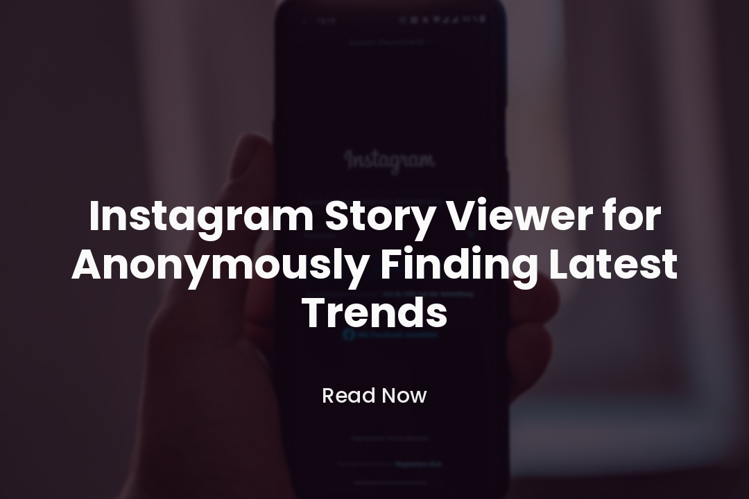 Instagram Story Viewer for Anonymously Finding Latest Trends