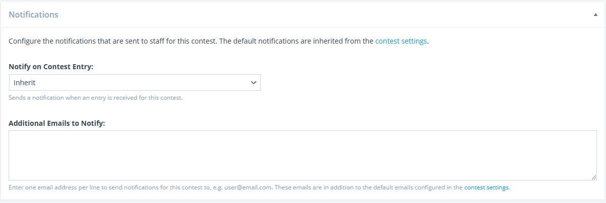 Notifications