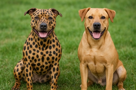 Cheetah Print Pitbull