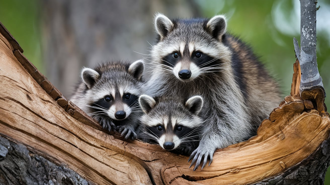 How Do Mom Raccoons Disinherit Their Babies