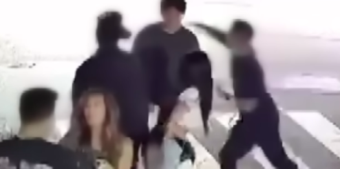 This contains an image of fan reported being assaulted by Jessi friend