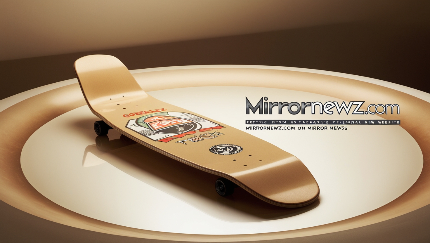 Gonzalez Tech Deck Beige