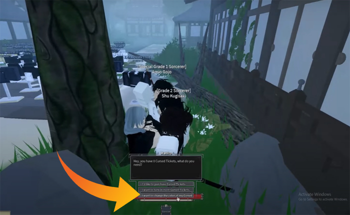 Sorcery Change Cursed Technique