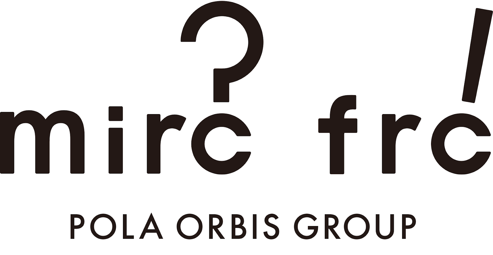 C:\Users\p2016502\Downloads\【最終ロゴ1】mirc_frc統合ロゴ __mirc! frc!の下にPOLA ORBIS GROUP(キレイ）.png