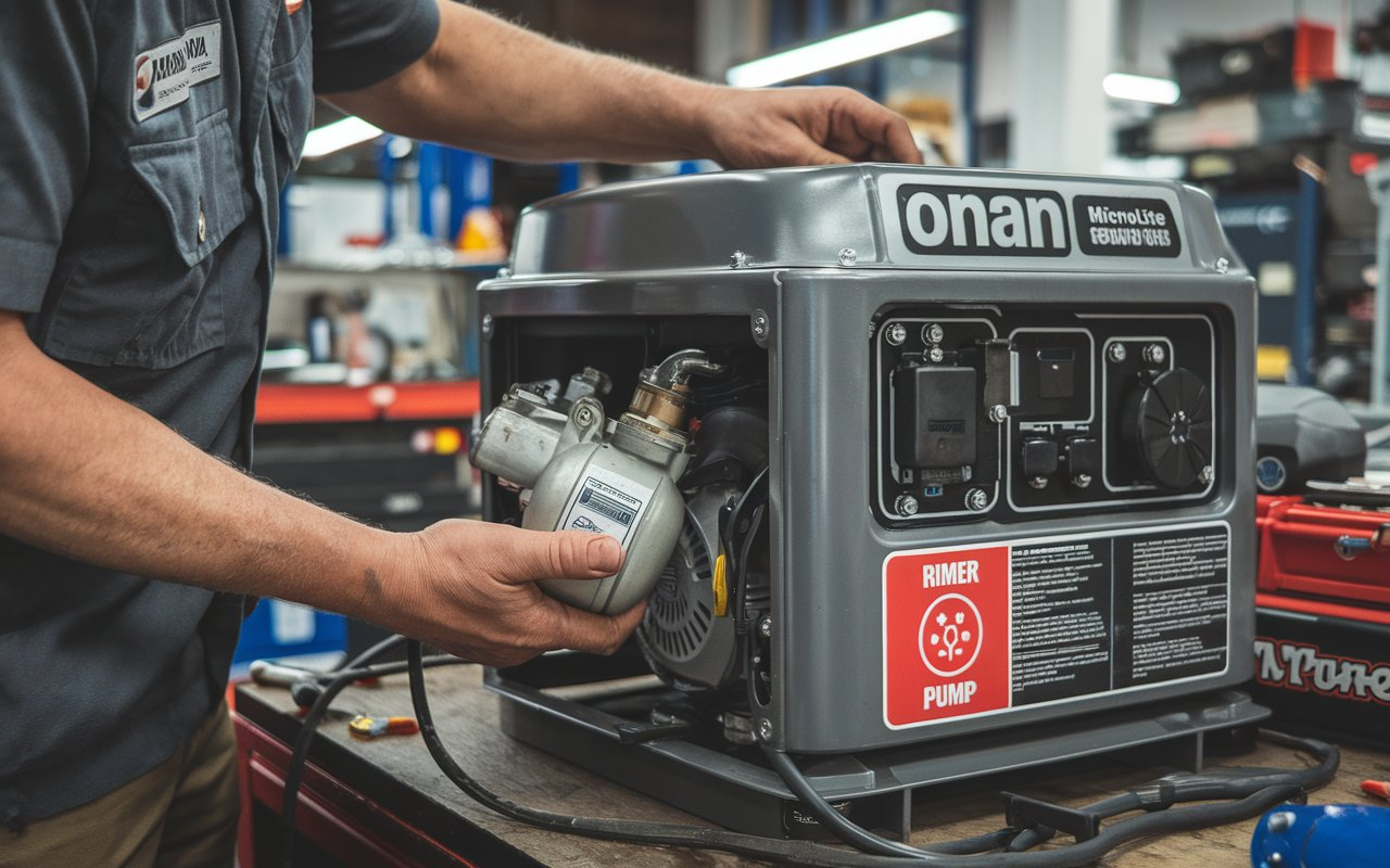 Locate Rimer Pump Oran Microlite 4000 Generator