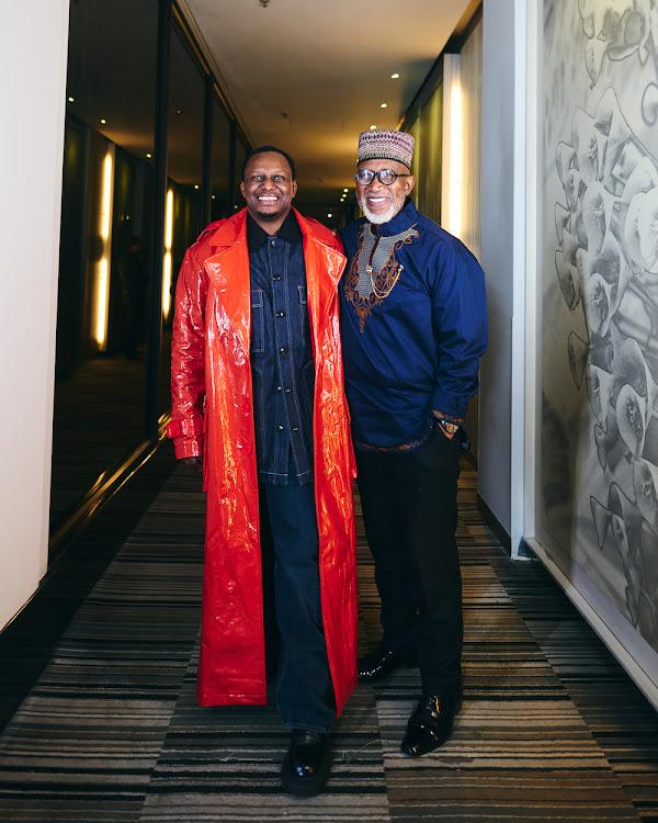 Emmanuel Tjiya and Sipho "Hotstix" Mabuse