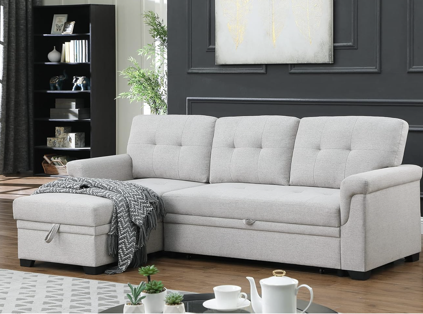 Storage/bed sofa