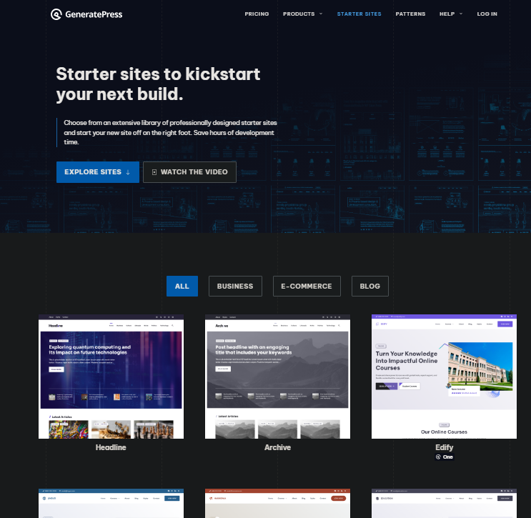GeneratePress Best SEO-Friendly WordPress Blog Theme 2025