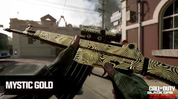 Mystic Gold Mastery Camo In BO6