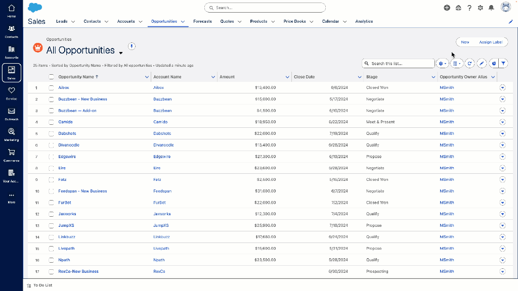 Lead Management system: Salesforce- Best for comprehensive CRM with advanced customization