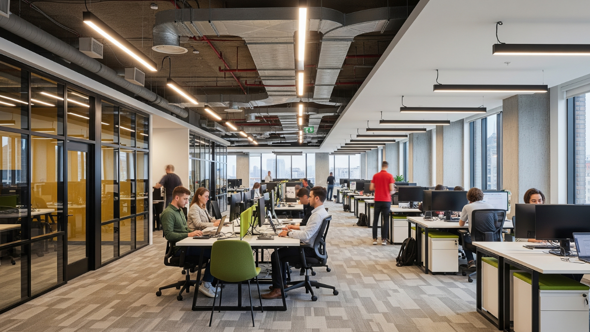 แบบออฟฟิศสวยๆ Flexible Workspaces