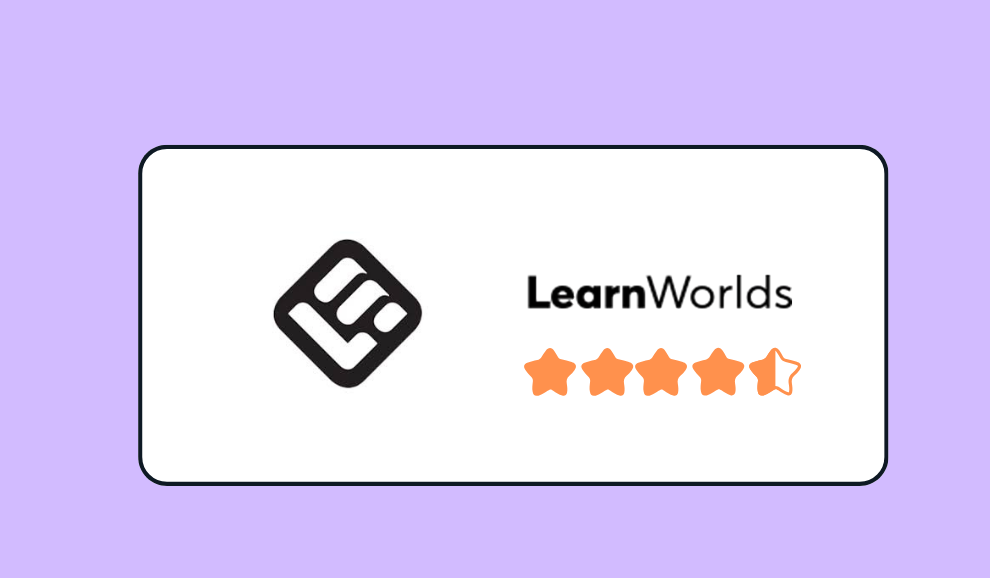 LearnWorlds rating 4.7