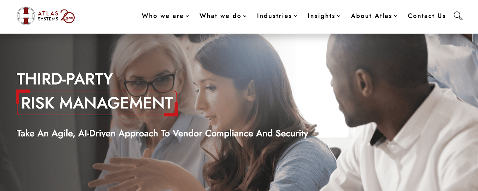 Atlas Systems comprehensive third-party risk management solution