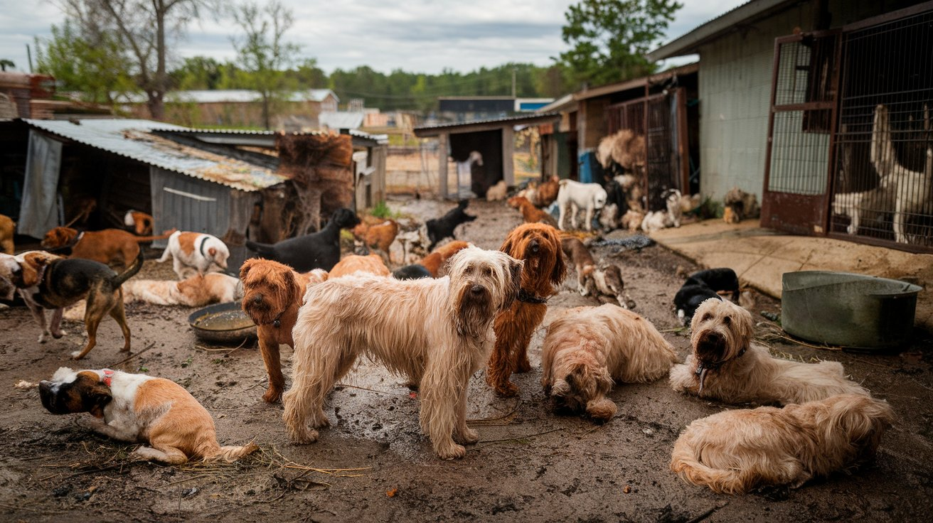 175 Dogs Rescued from Hoarders in Mississippi 2011
