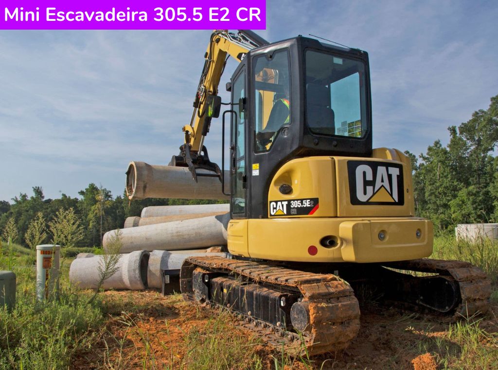 Catálogo Mini Escavadeira 305.5 E2 CR Caterpillar