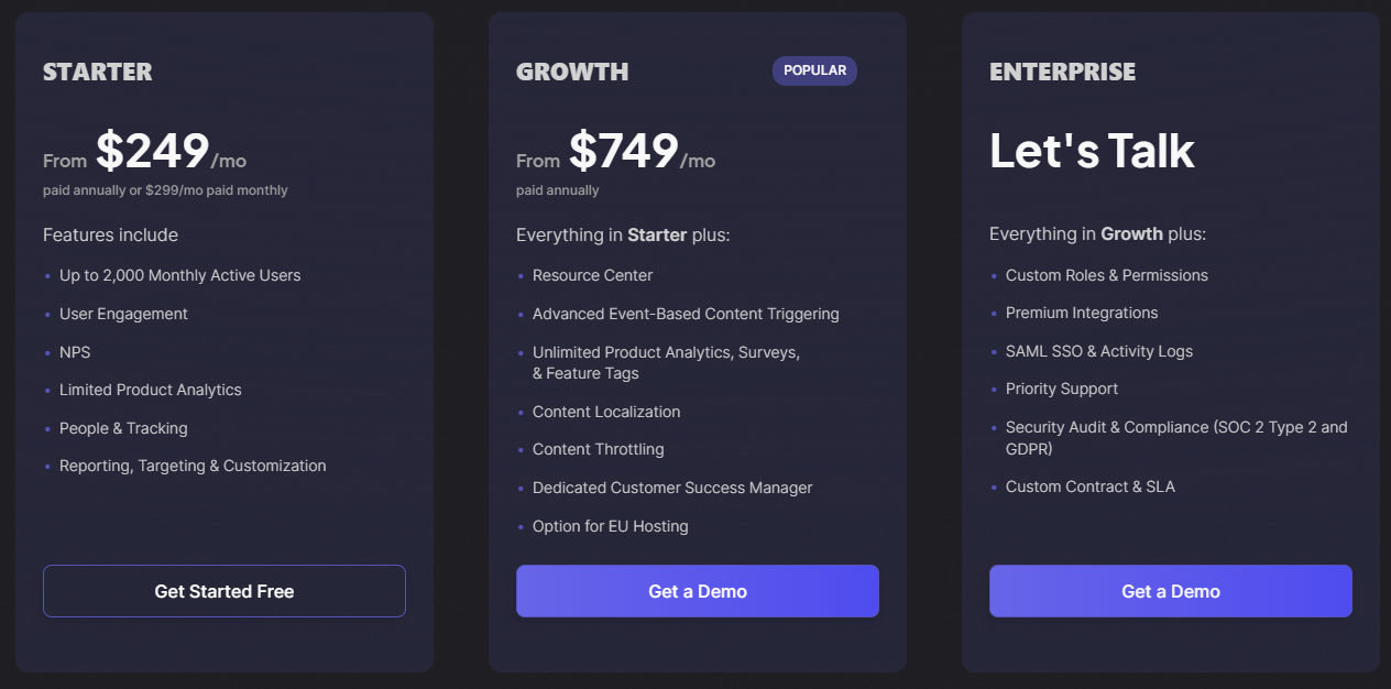 Userpilot pricing