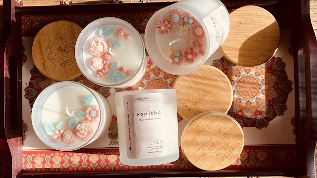 beauty items inside a packing box