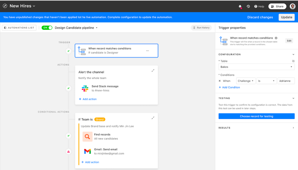 Airtable Automation