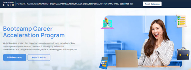 8 Program Bootcamp Kelas.com yang Dapat Diambil dengan Promo