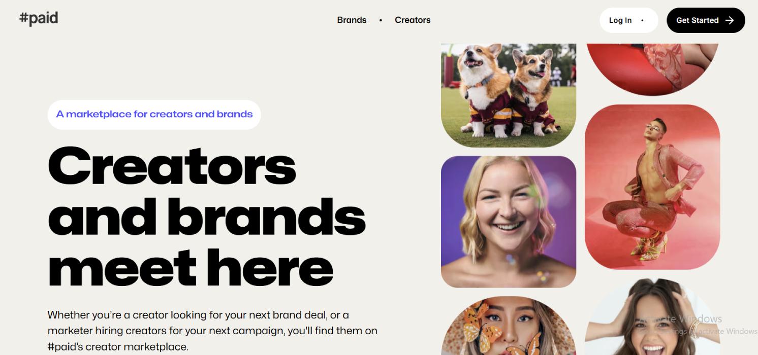 Paid influencer marketplace