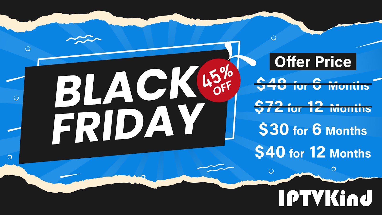 IPTV Kind Black Friday Offer