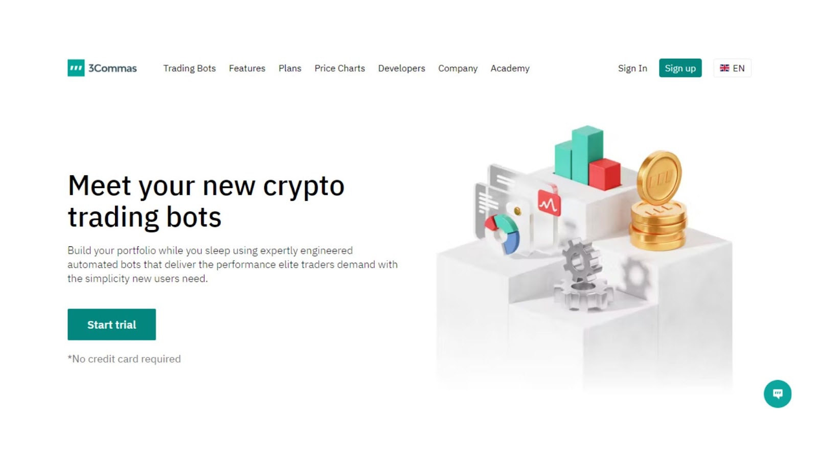 3Commas is a popular crypto trading bots platform.