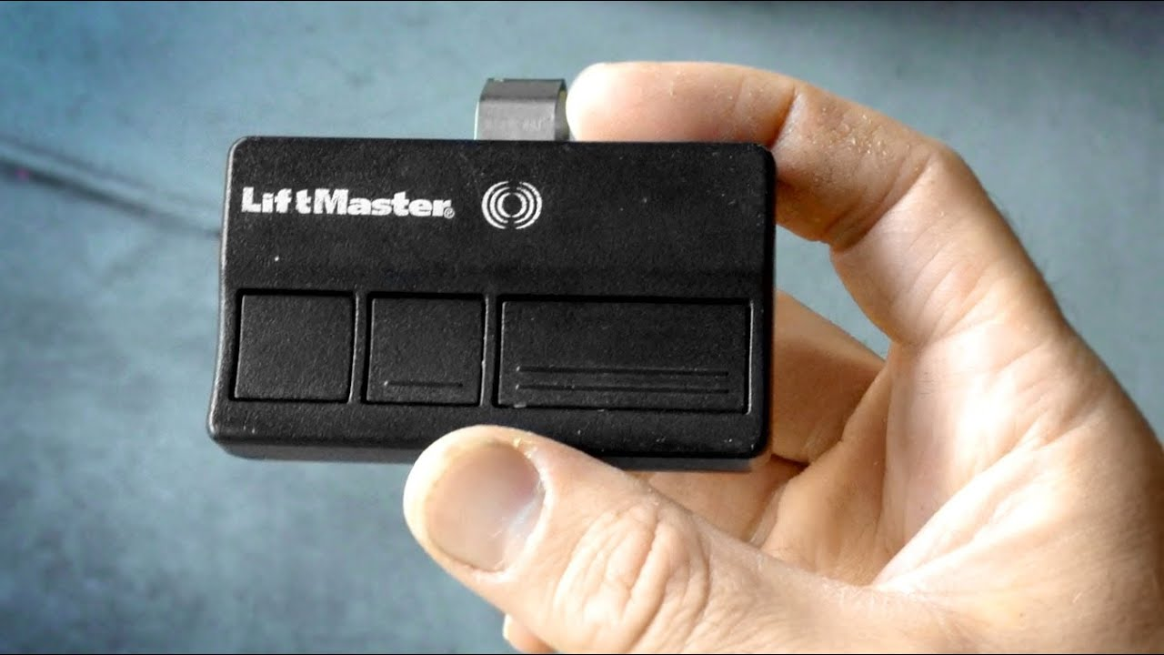 liftmaster garage door opener remote