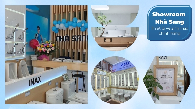 Thiết bị vệ sinh INAX cao cấp, nâng tầm không gian phòng tắm