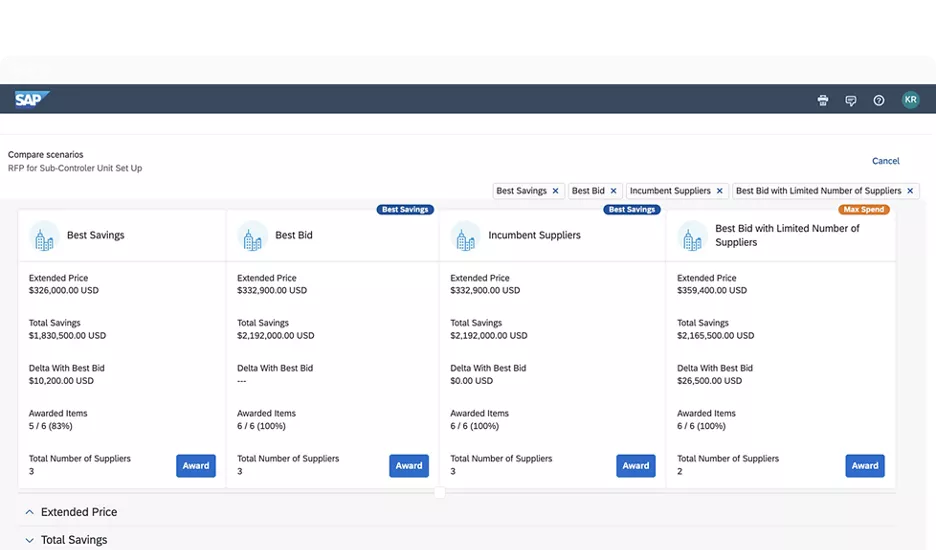 SAP Ariba: supplier relationship management software