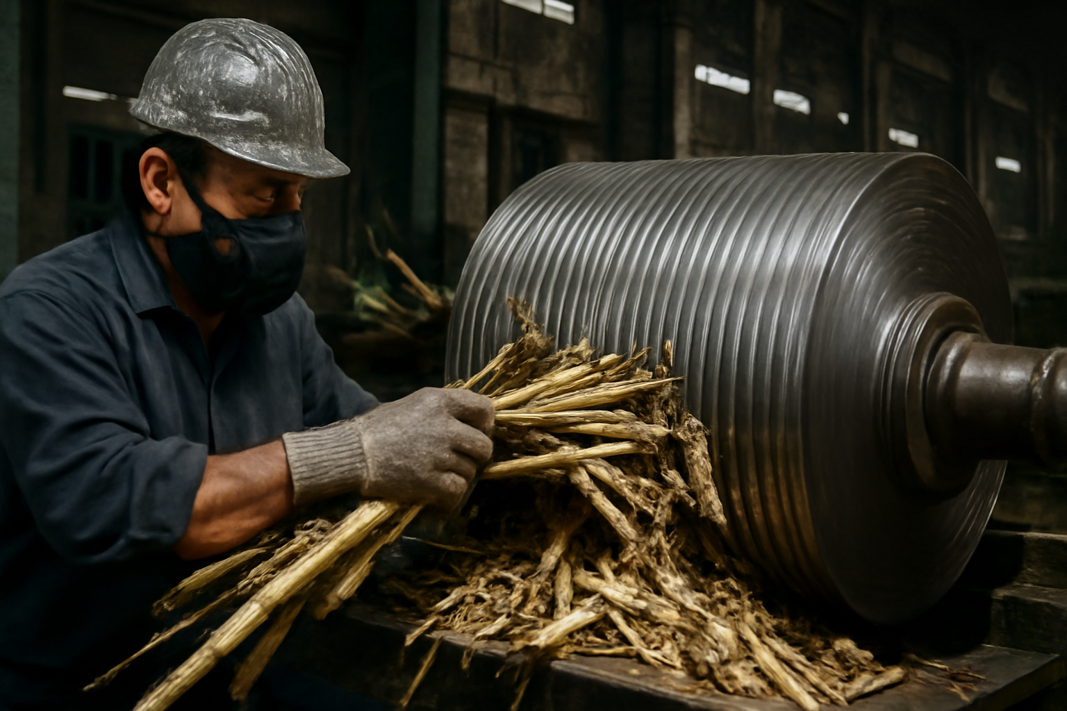 Functional Testing Stage in Manufacturing of Sugar Mill Lotus Rollers 