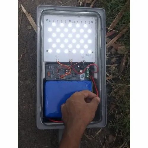 Solar Street Light connection test