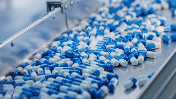 blue-and-white-capsule-pills-on-metal-conveyor-in-pharmaceutical-manufacturing-facility-bronchogen-is-the-anti-aging-shortcut-they-dont-want-you-using-tony-huge