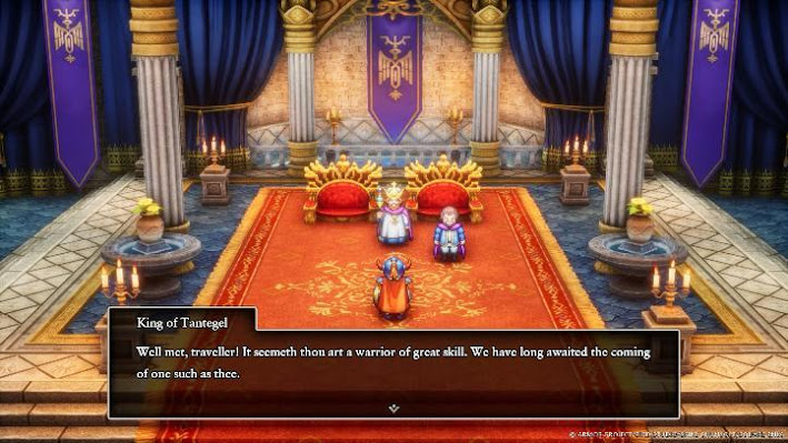 A video game screen with a couple of people sitting on a red carpet
AI-generated content may be incorrect.
