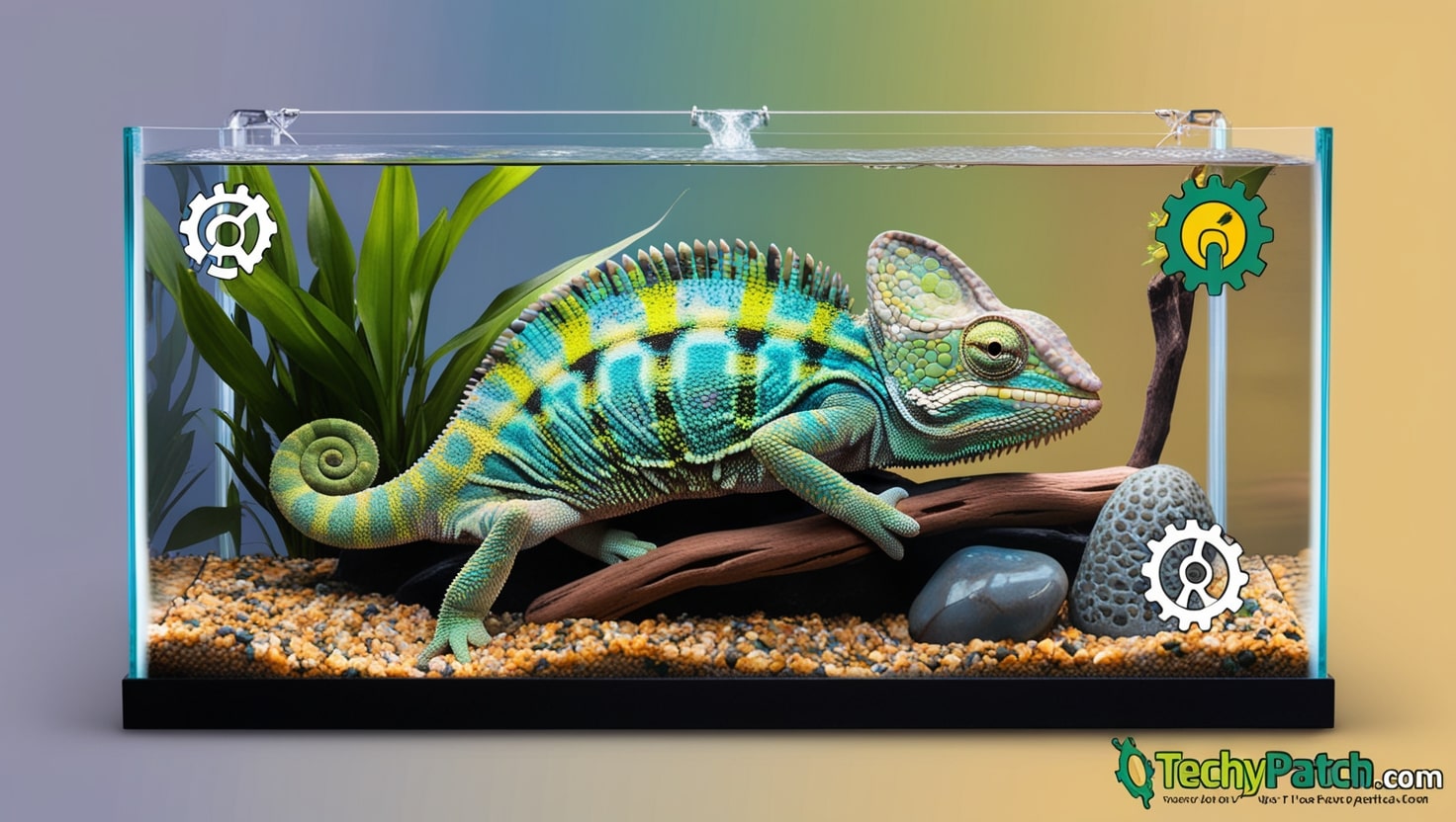 Can A Chameleon Live In 12x12x24 Tank