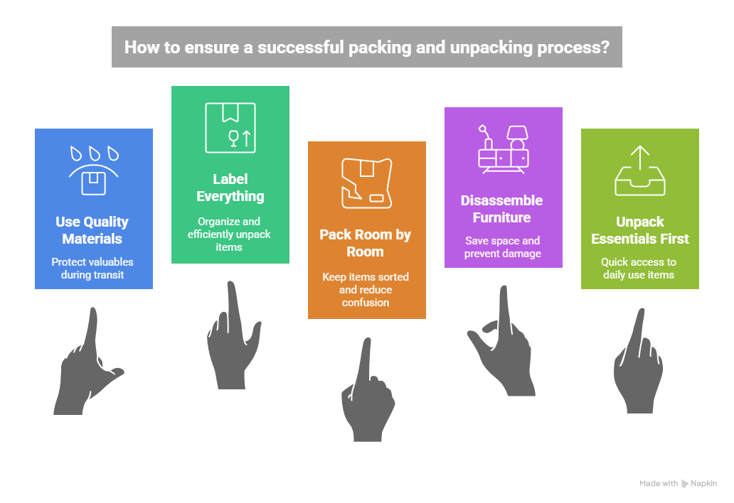 Packing & Unpacking Services Moving Company In Newcastle
