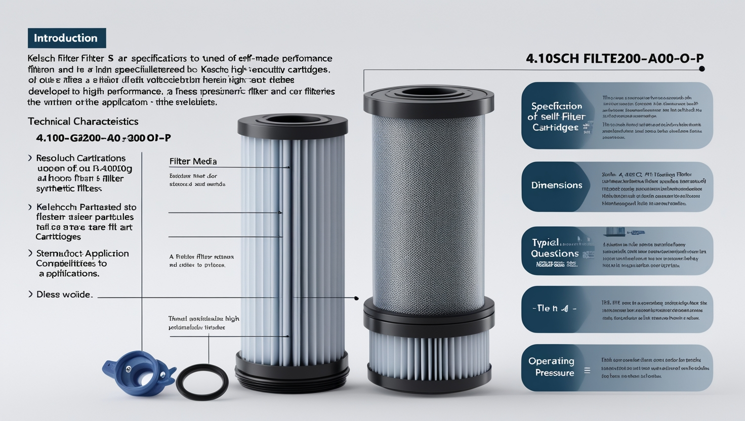 Kelsch Filters 4.10g200-a00-o-p