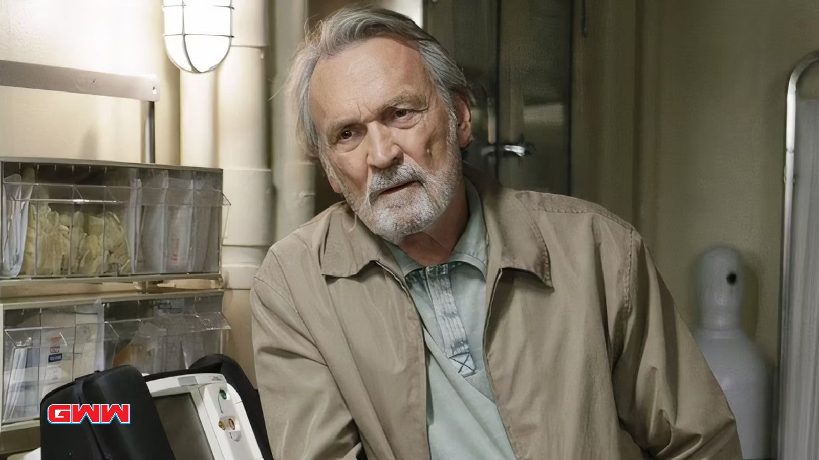 NCIS Origins: Kyle Schmid plays Mike Franks looks with concern in NCIS