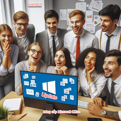 Cập nhật và nâng cấp Microsoft Office 2016 - hdn002