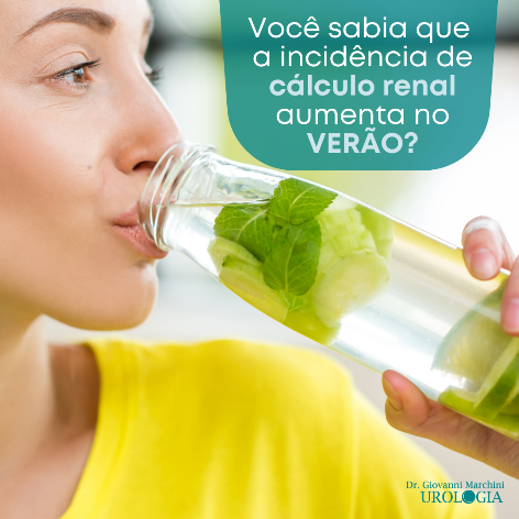 Cálculo Renal: dicas sobre o verão e o consumo de refrigerantes...