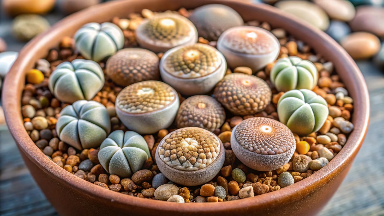 8. Lithops (Pedras Vivas)