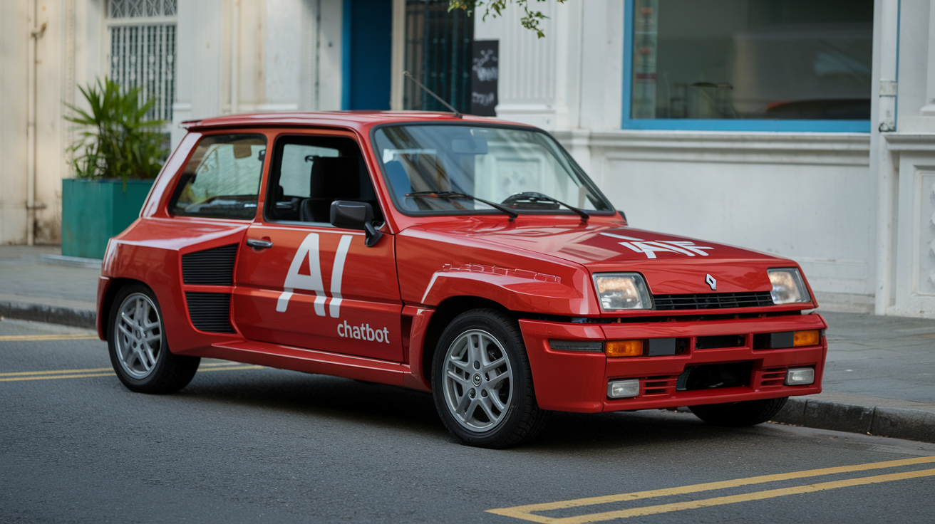 AI chat Renault 5 Turbo colors