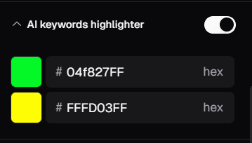 AI Keyword Highliter